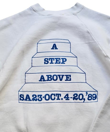 89' Used IBM Event Print Crewneck Sweatshirt Made in USA -1