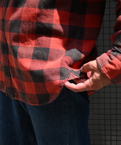 RRL Cotton Flannel Shirt -1