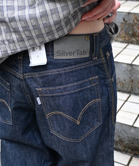 00s Deadstock Levi's Silver Tab Baggy Denim Pants #0025