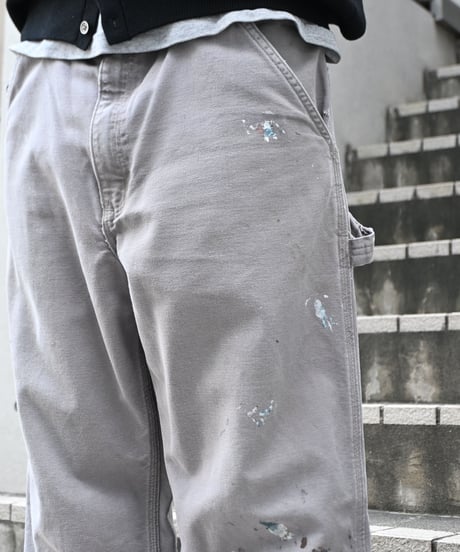 Used Carhartt B11 Painted Duck Painter Pants -3