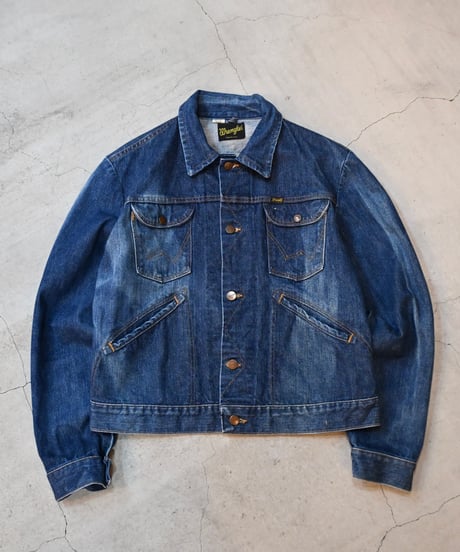 70s Wrangler 124MJ Indigo Denim Jacket
