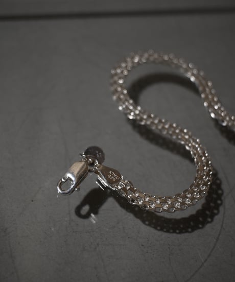 Italian Silver Bracelet Mesh Chain