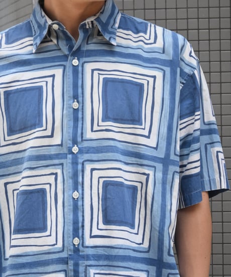 90s Perry Ellis Short Sleeve Shirt -6