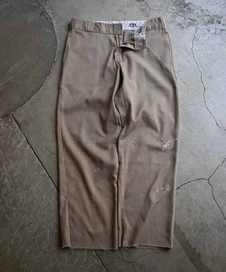 Dickies 874 Painted Work Pants Khaki -3