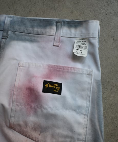 Stan Ray Brush Dyeing Painter Pants Made in USA -6