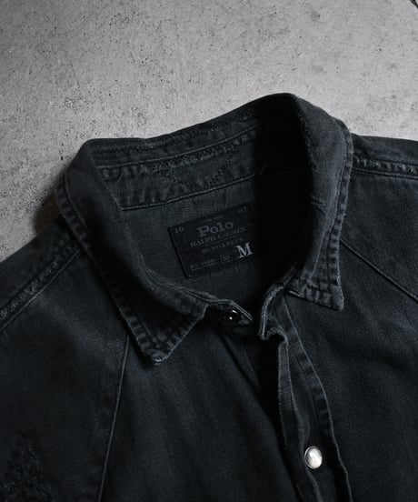 Polo Ralph Lauren Dungaree Western Shirt -1