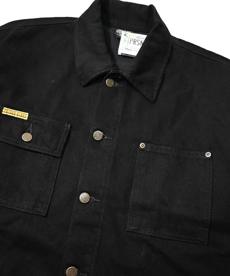 Prison Blues Denim Yard Coat Black