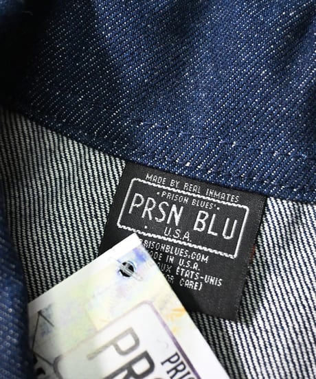 Prison Blues Denim Yard Coat Rigid Blue