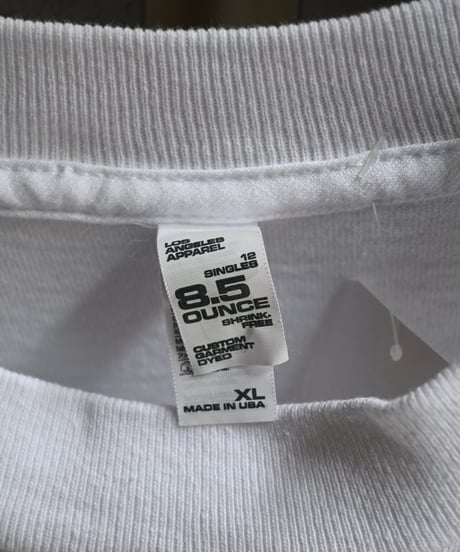 Customized Los Angeles Apparel Garment Dye 8.5oz S/S Wide Tee -2