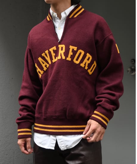 50s Mitchell & Ness College Wool Pullover