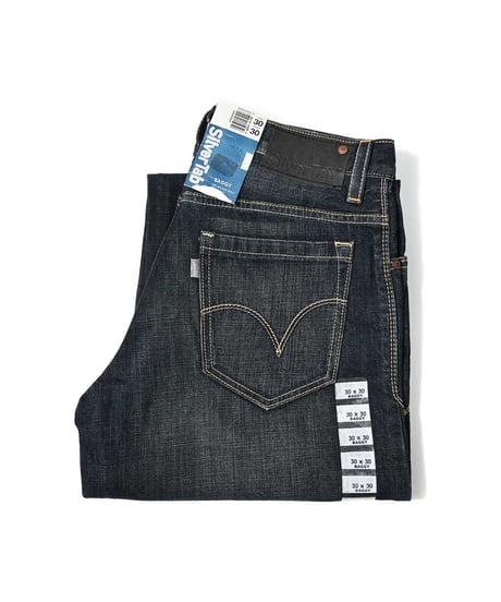 00s Deadstock Levi's Silver Tab Baggy Denim Pants #0025