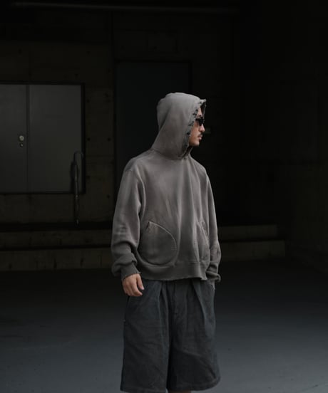 MOOJI MOOJI US CLASSIC 1930 HOODIE STONE GREY