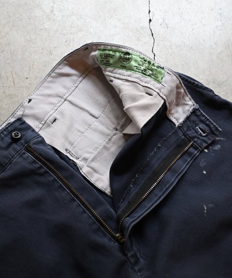 Red Kap Painted Work Pants Navy -4