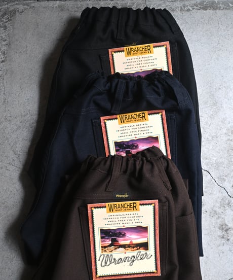 Wrangler Remake Sta-Prest Wrancher Dress Jeans Navy-Type Tapered