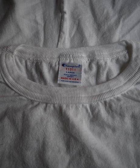 Deadstock Champion T1011 Blank Pocket T-Shirt Made in USA