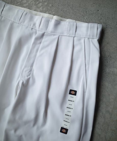 Dickies Customized 874 2-Tuck Pants -White