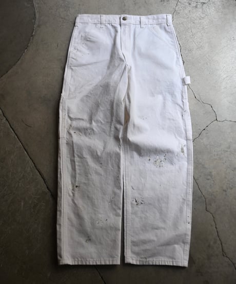 Stan Ray Painted Painter Pants White made in USA-2