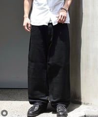 Prison Blues Double Knee Work Jean Black