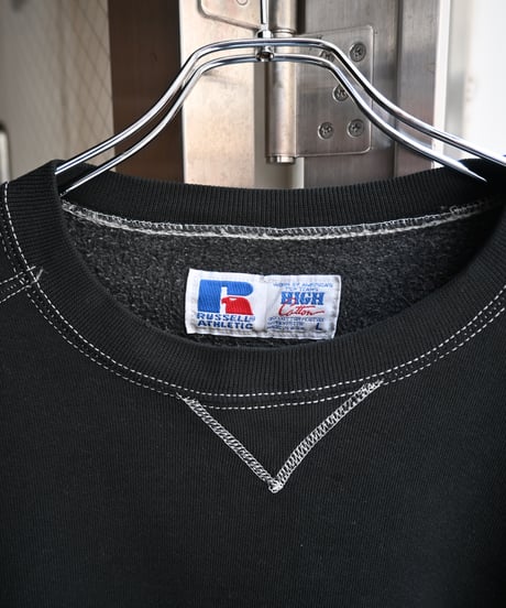 Russel Athletic Black Overdye High Cotton Sweat Shirt -8