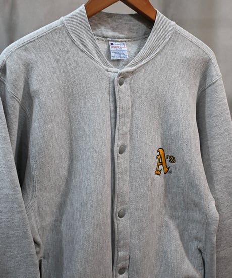 90s Champion Reverse Weave Full Snap Cardigan " Made in USA "-15