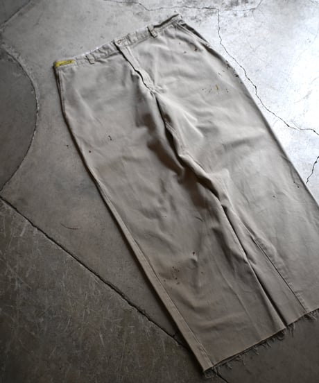 Red Kap Painted Work Pants Khaki -2
