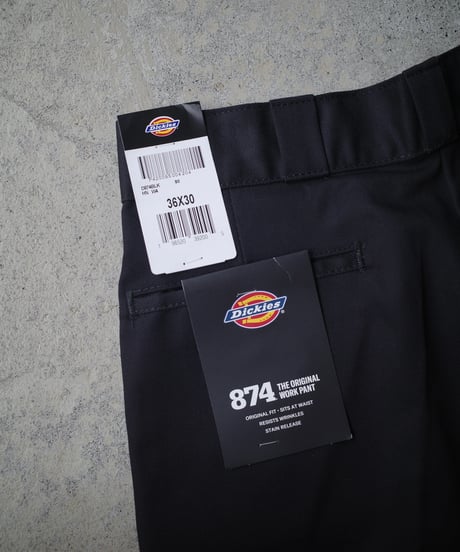 Dickies Customized 874 2-Tuck Pants -Black