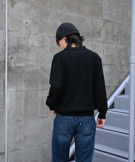 damagedone Products High Gauge 2-Button Knit Polo