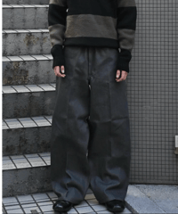 Ben Davis Gorilla Cut Pants Charcoal Denim