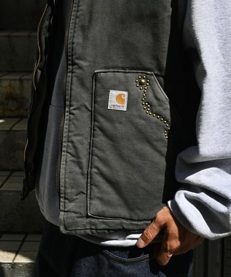 07' Customized Carhartt Duck Vest -2