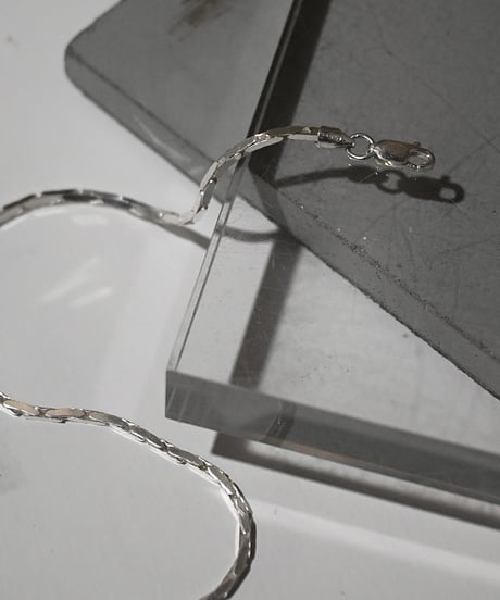 Italian Silver Bracelet Flat Chain