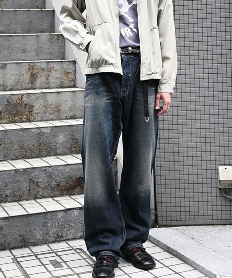 00s Deadstock Levi's Silver Tab Slim Straight Denim Pants #0003