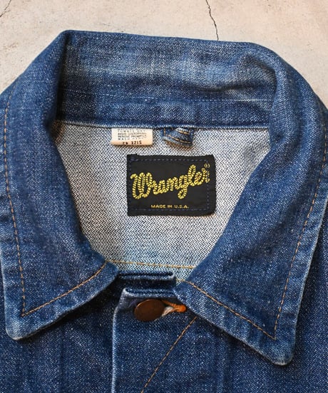70s Wrangler 124MJ Indigo Denim Jacket