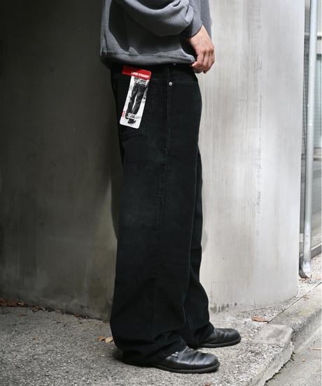 Deadstock Levi's 569 Corduroy Pants Black