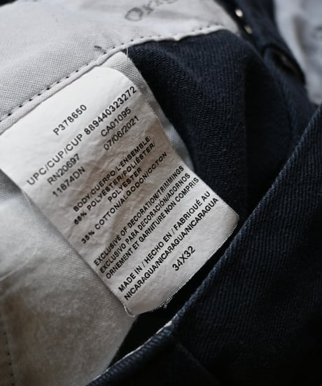 Dickies 874 Painted Work Pants Navy -1