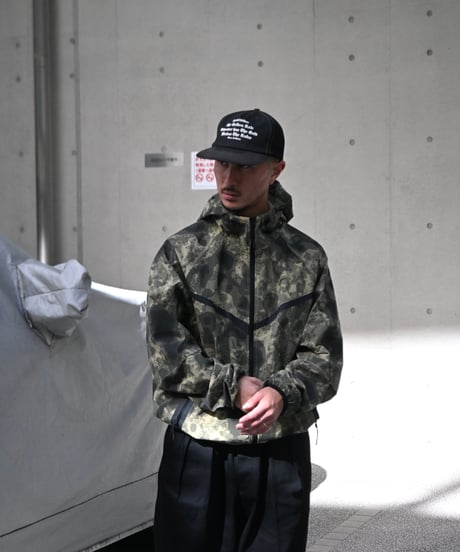 Nike Tech Woven Camo Windrunner Jacket Neutral Olive/Black