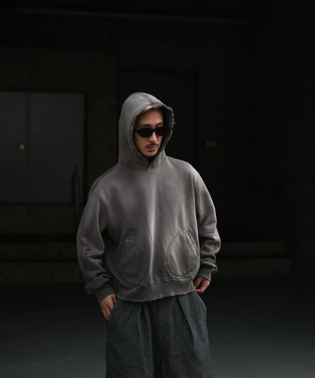 MOOJI MOOJI US CLASSIC 1930 HOODIE STONE GREY