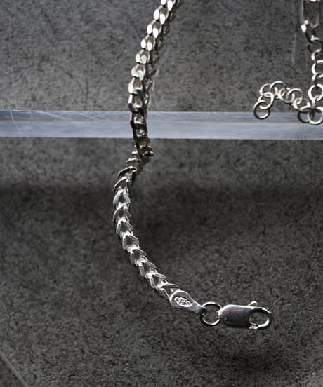 Italian Silver 925 Square Kihei Bracelat