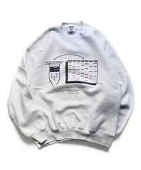 98' Used National Science Foundation Print Crewneck Sweatshirt Made in USA -2