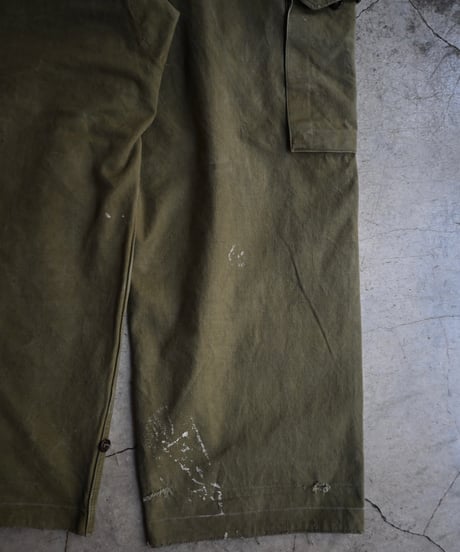 Used French Army Early M-47  Cargo Pant
