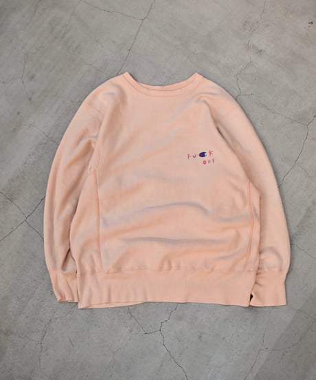 Customized Champion Reverse Weave Crew Neck Sweat Shirt -1