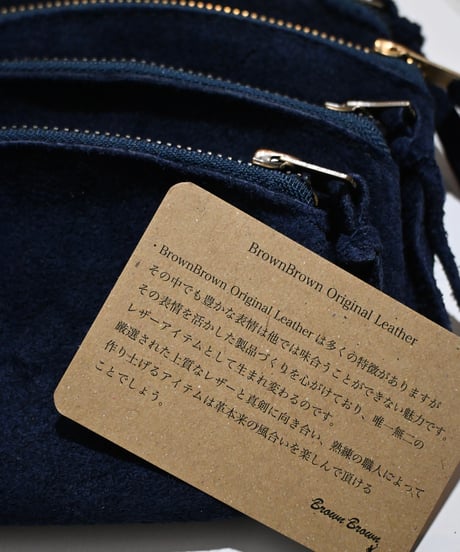 Brown Brown × Damagedone Talon Zip Coin Wallet