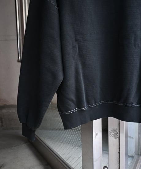 Russel Athletic Black Overdye High Cotton Sweat Shirt -8
