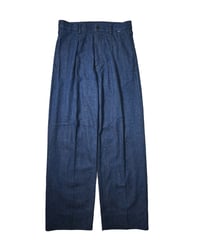Fraizzoli Pleat Seamless Denim Slacks