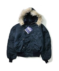 90s Deadstock Alpha N-2B Flight Jacket Navy made in USA