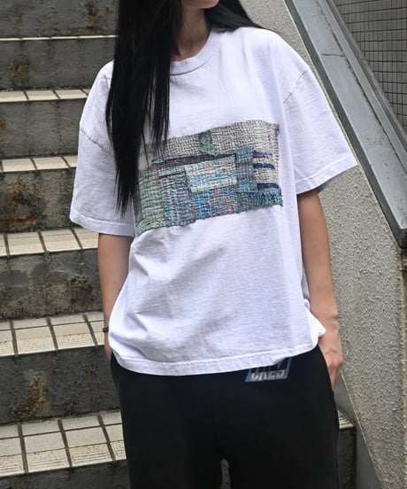 Customized Los Angeles Apparel Garment Dye 8.5oz S/S Wide Tee -1