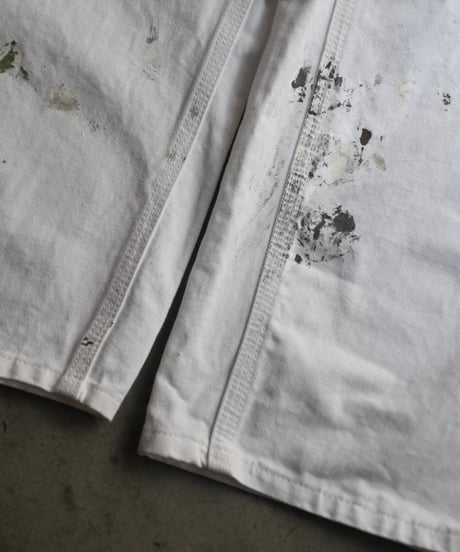 Stan Ray Painted Painter Pants White made in USA-3
