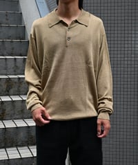 Pronto-Uomo 3Button Knit Polo Sweater -1