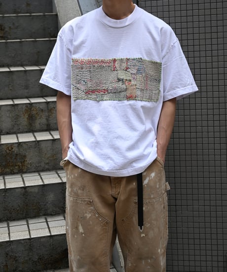 Customized Los Angeles Apparel Garment Dye 8.5oz S/S Wide Tee -1