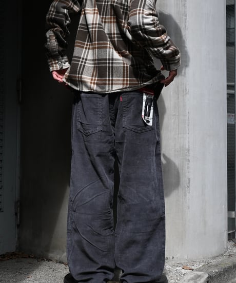 Deadstock Levi’s 569 Corduroy Pants Charcoal