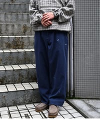 Red Kap Painted Work Pants Navy -6